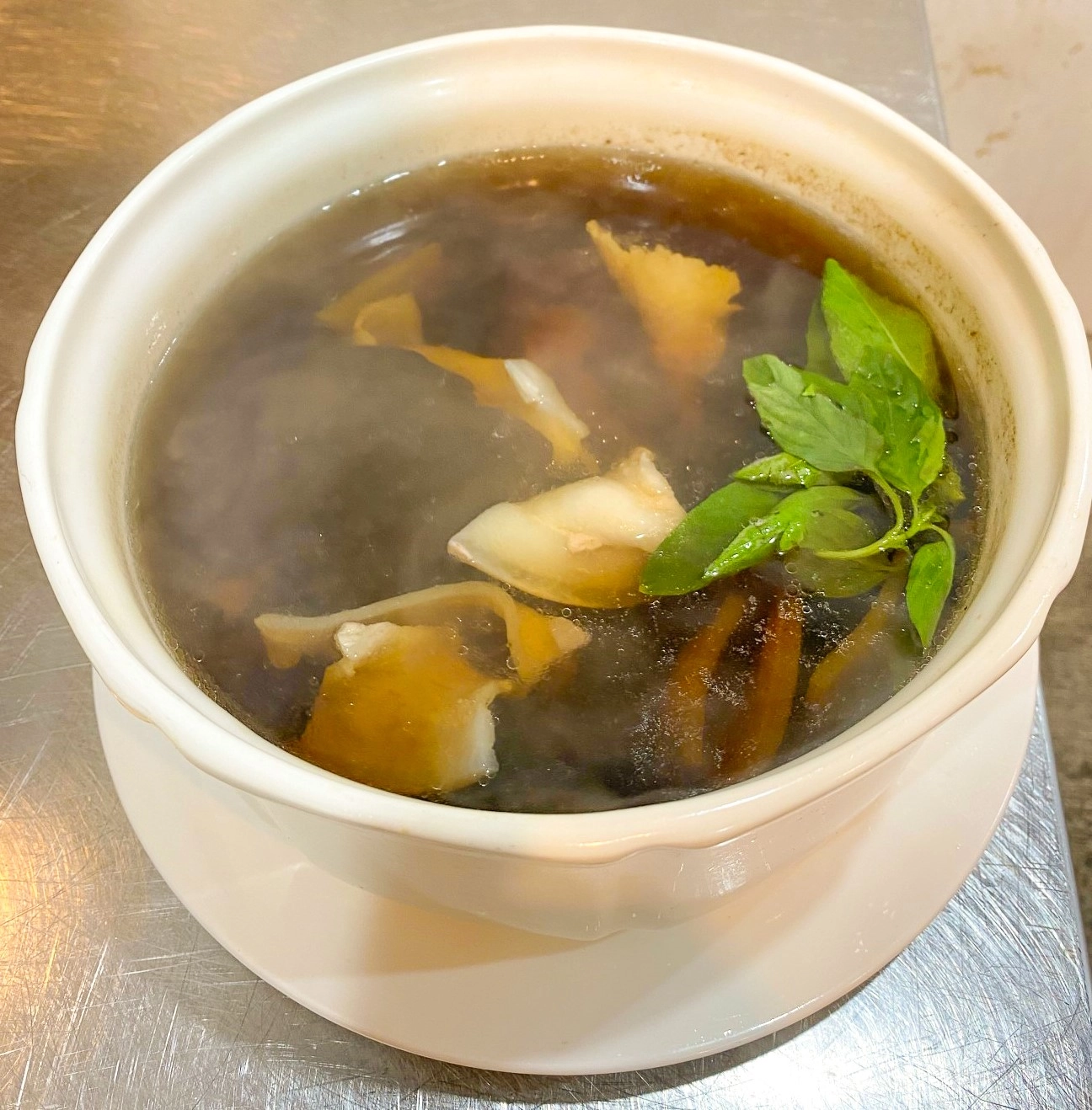 蘿蔔錢肉片湯