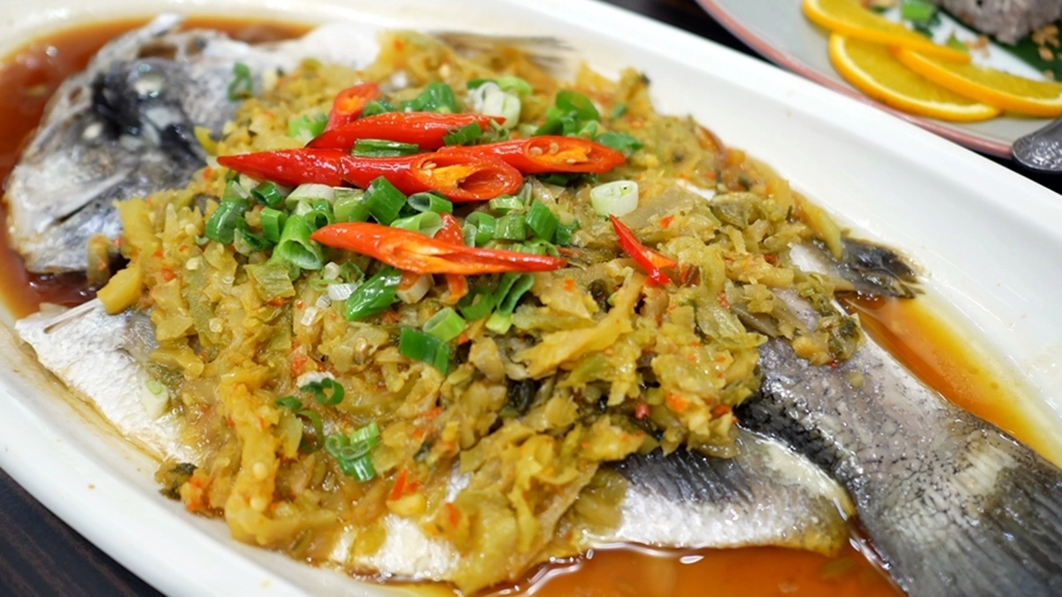 范頭家客家餐廳,台中北屯合菜,台中北屯餐廳,客家酸菜鱸魚