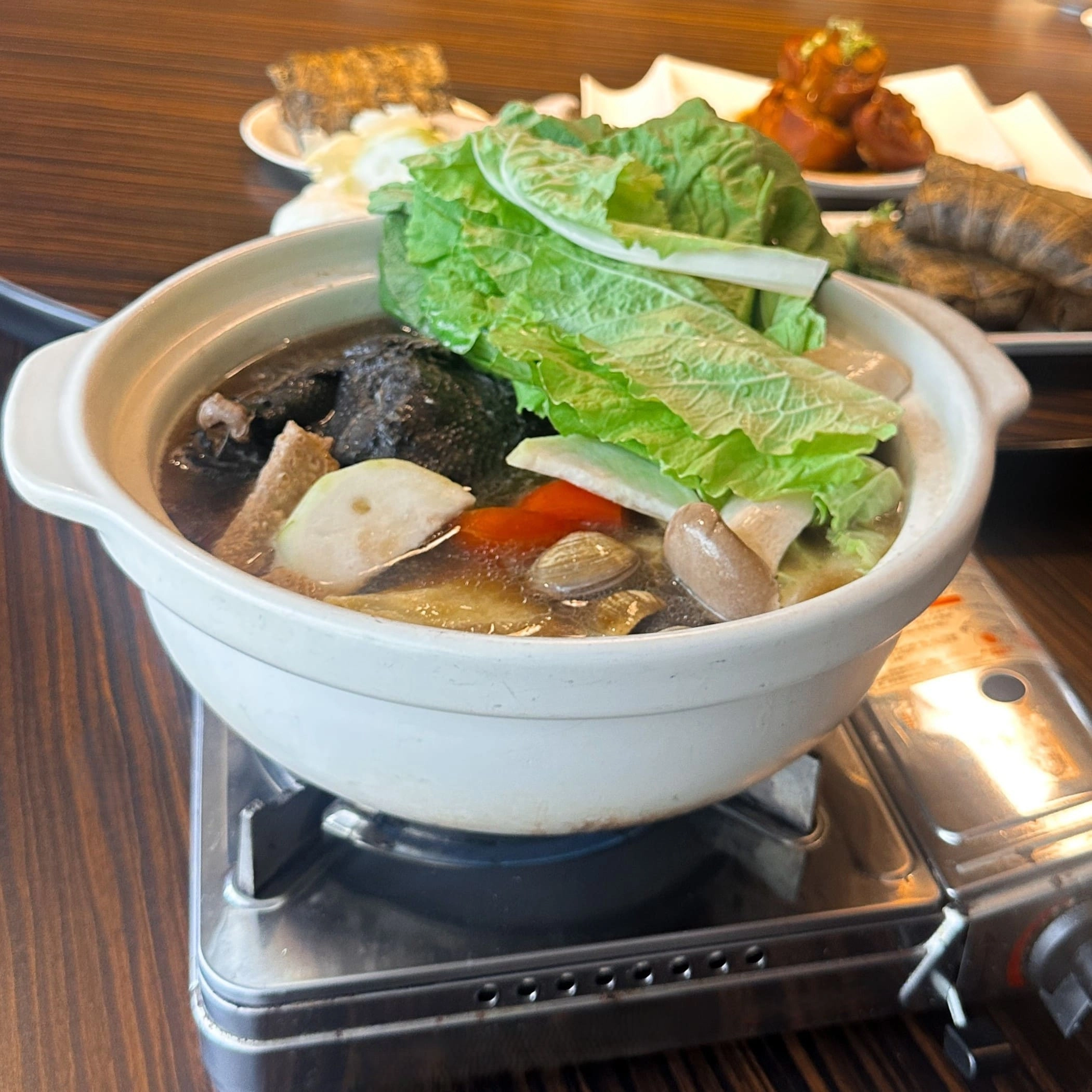 烏骨雞湯,老菜脯烏骨雞,范頭家客家餐廳